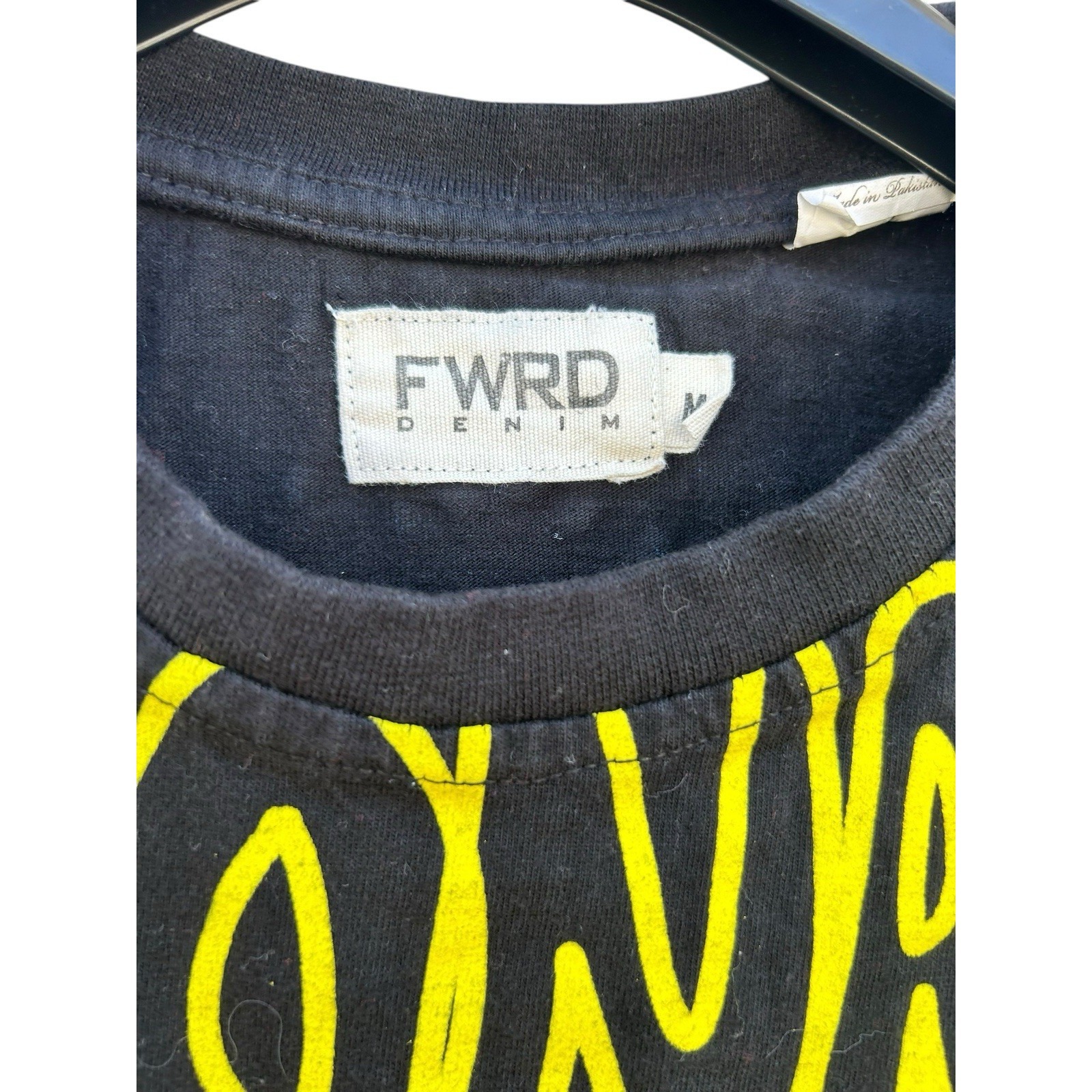 Fwrd Denim Billionaire Graphic T Shirt Men's Medium Euc — image 3 of 5